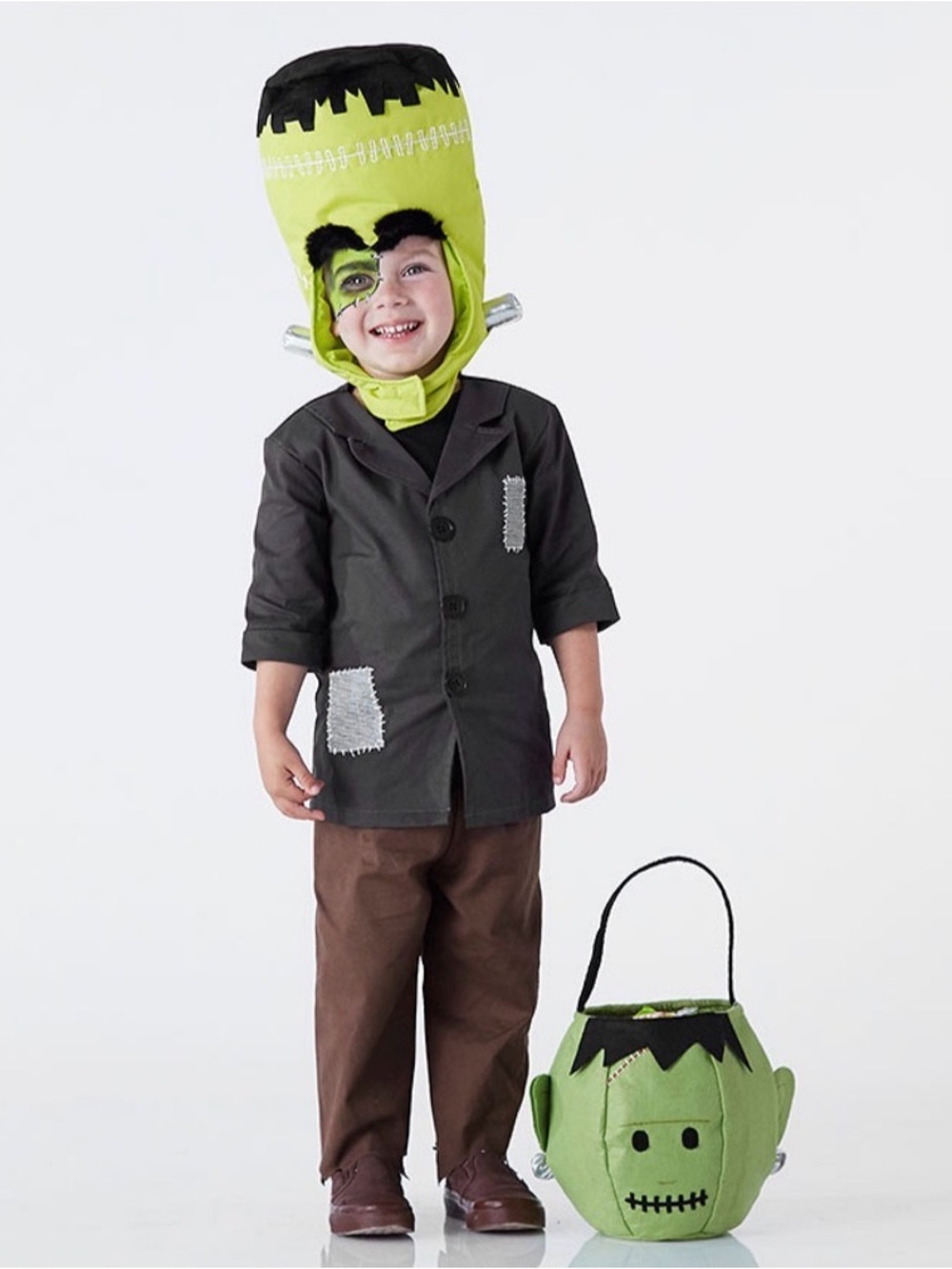 Pottery Barn Kids Frankenstein glow in the dark Halloween costume size 3T